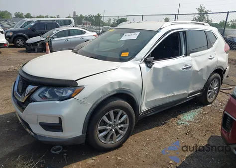 2018 Nissan Rogue Sv z USA, uszkodzony, nr VIN KNMAT2MV6JP567934